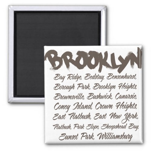 Brooklyn Hoods Magnet