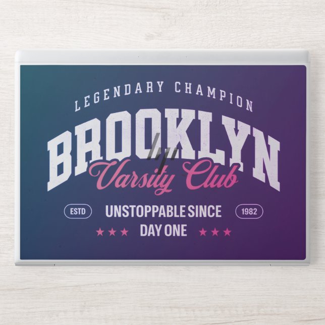 BROOKLYN”  HP LAPTOP SKIN (Front)