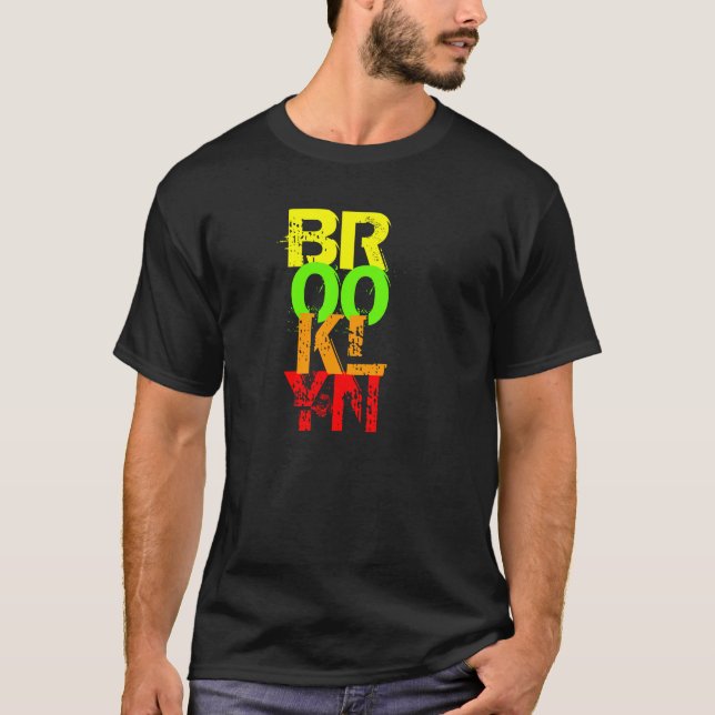 Brooklyn in colors T-Shirt (Front)