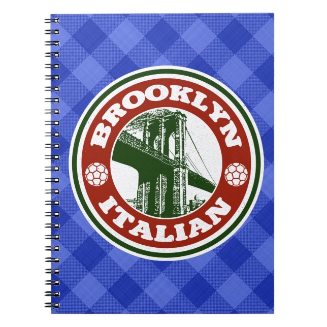 Brooklyn Irish American Notepad Notebook (Front)