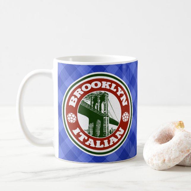 Brooklyn Italian American Mug (With Donut)