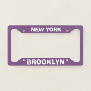 Brooklyn License Plate Frame