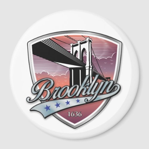 Brooklyn Logo Design Magnet