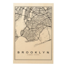 Brooklyn Map Illustration