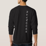 Brooklyn Men's Sweatshirt Nyc New York City<br><div class="desc">Brooklyn Men's Sweatshirt Nyc New York City Basic Classic Black Sweatshirt.</div>