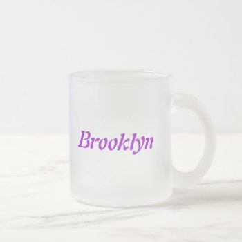 Brooklyn Mug by nselter at Zazzle
