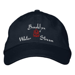 Brooklyn Name With English Meaning Navy Embroidered Baseball Cap