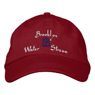 Brooklyn Name With English Meaning Red Embroidered Baseball Cap