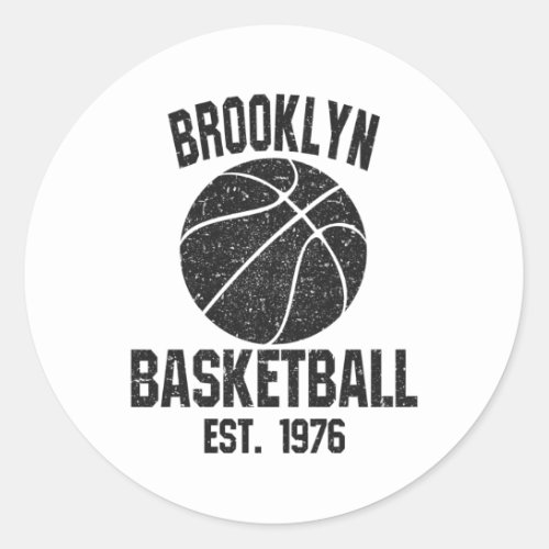 Brooklyn Nets Classic Round Sticker