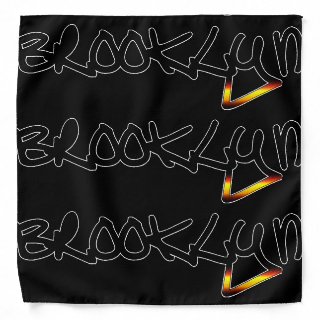 Brooklyn New York Bandana (Front)