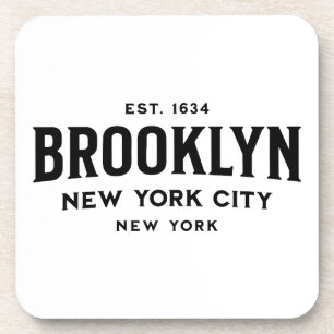 Brooklyn New York Beverage Coaster