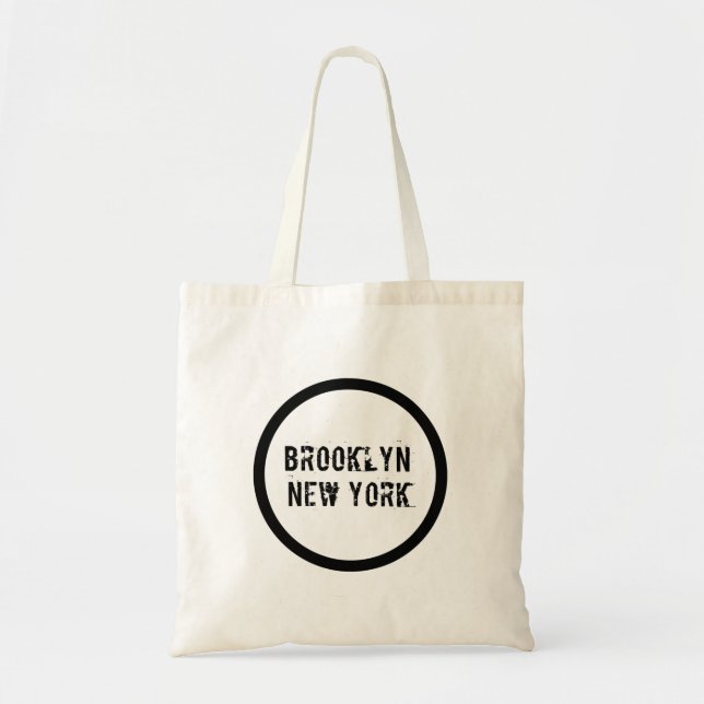 Brooklyn New York City Neighborhoods Tote Bag (Front)