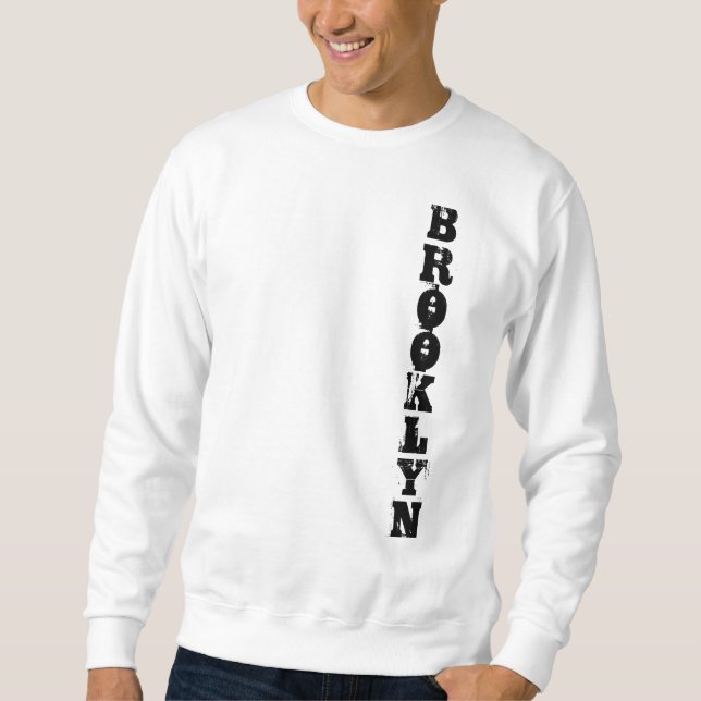 Brooklyn New York City Nyc Template Basic Classic Sweatshirt (Front)