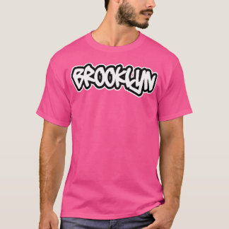 Brooklyn New York Graffiti 80S 90S Hip Hop T-Shirt