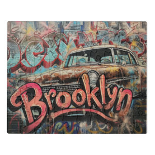Brooklyn, New York Graffiti Jigsaw Puzzle