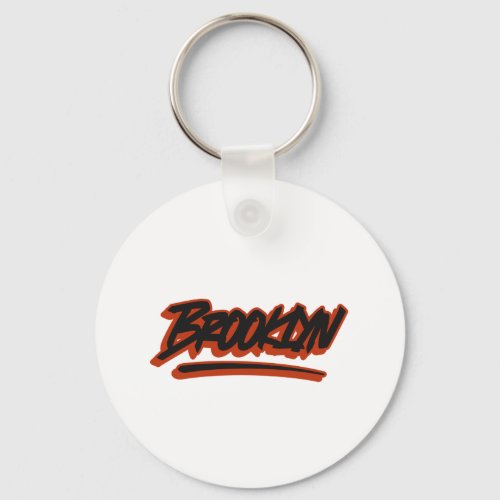 Brooklyn New York Graffiti Style  Keychain