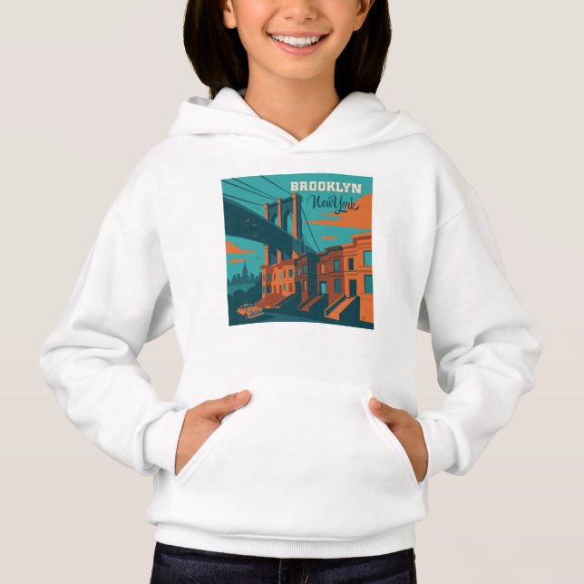 Brooklyn New York Hoodie (Front)