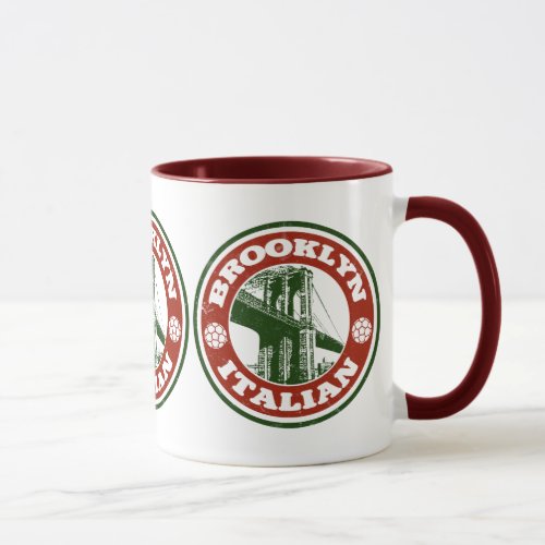 Brooklyn New York Italians Mug