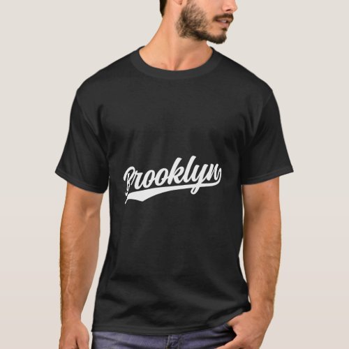 Brooklyn New York Ny 1970S Dark T_Shirt