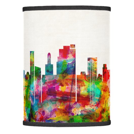Brooklyn New York Skyline Lamp Shade (Front)