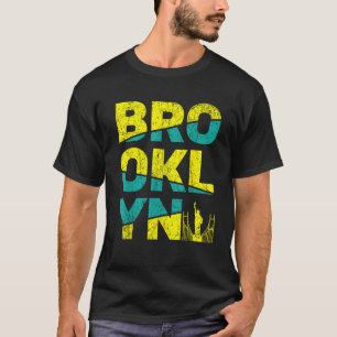Brooklyn New York State New Yorker USA America Uni T-Shirt