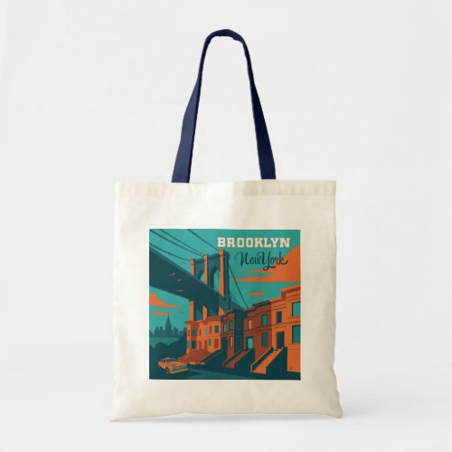 Brooklyn New York Tote Bag