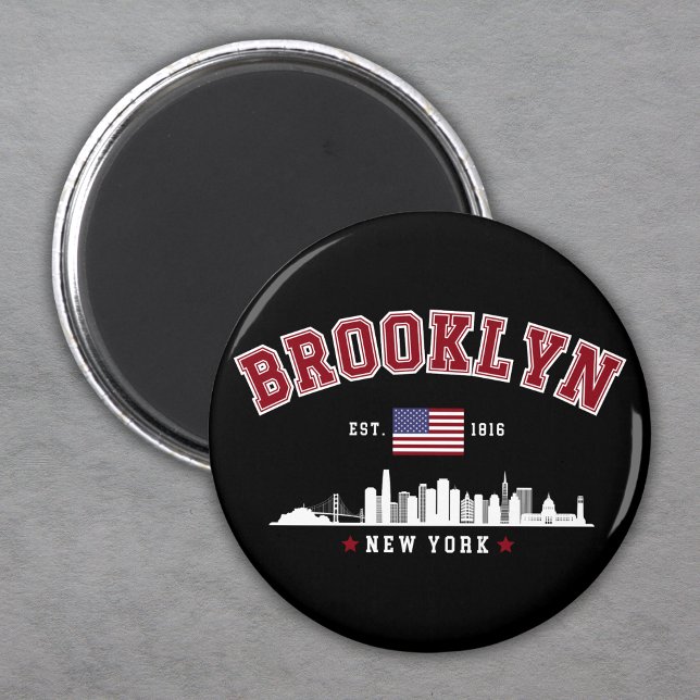 Brooklyn Ney York Est 1816 Magnet (Creator Uploaded)