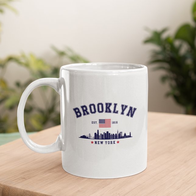 Brooklyn Ney York Vintage Coffee Mug (Creator Uploaded)