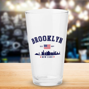 Brooklyn Ney York Vintage Glass