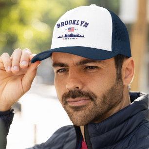 Brooklyn Ney York Vintage Trucker Hat