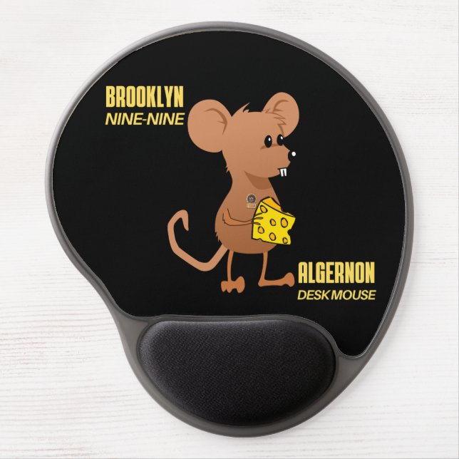 Brooklyn Nine-Nine Gel Mouse Pad with Algernon (Front)