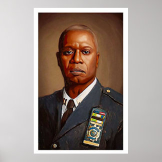 Brooklyn Nine Nine Raymond Holt Portrait Print