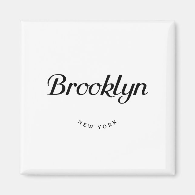 Brooklyn NY Magnet (Front)