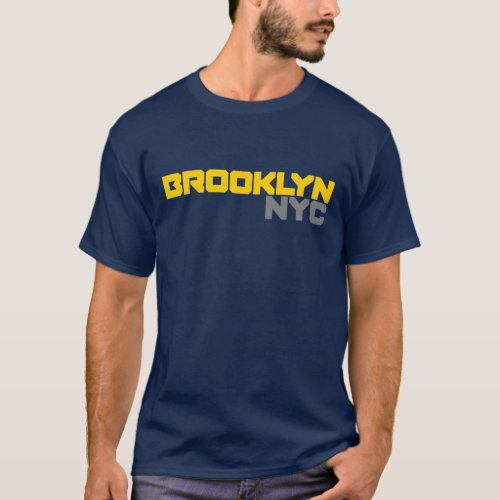 Brooklyn NYC Bold Text T_Shirt