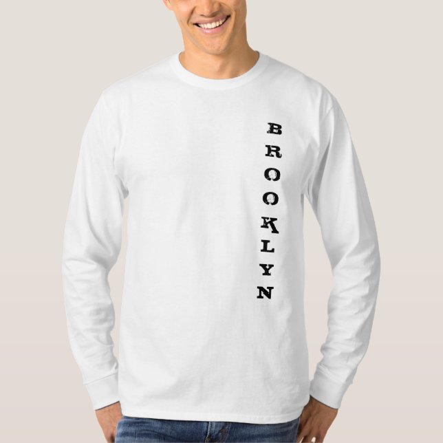 Brooklyn Nyc Template New York City Classic White T-Shirt (Front)