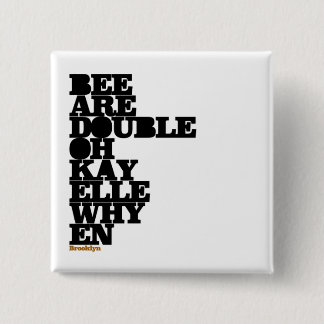 BROOKLYN PINBACK BUTTON