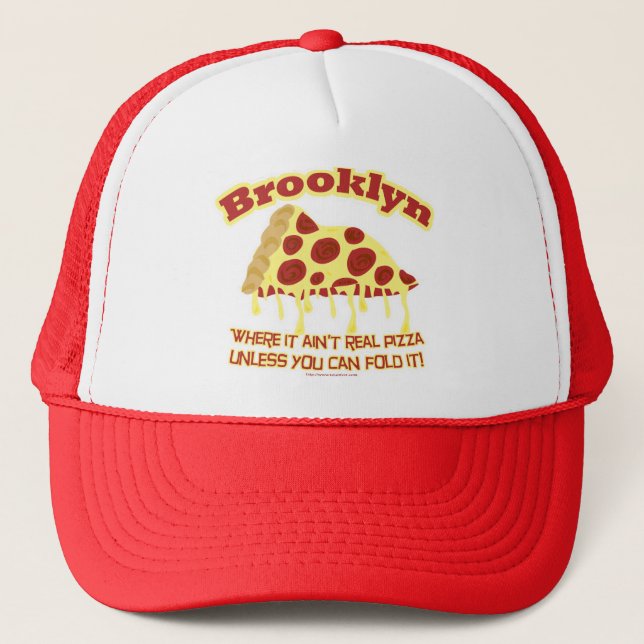Brooklyn Pizza Trucker Hat (Front)