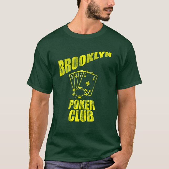 Brooklyn Poker Club T Shirt (Front)