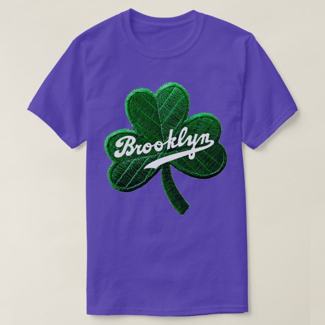 Brooklyn Shamrock T-Shirt (Design Front)