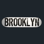 Brooklyn Skateboard Deck<br><div class="desc">Brooklyn Skateboard Deck by: PiratesofBrooklyn Brooklyn Monk Skateboard Deck From the "Kings County" Collection by: PiratesofBrooklyn 7 ply-North American Maple wood deck color: White/Black **Order complete board** - includes Independent Trucks, Ricta Naturals wheels, Bullet bearings, grip tape, and mounting hardware. All images are © copyright Bradford Johansen and PiratesofBrooklyn. You...</div>