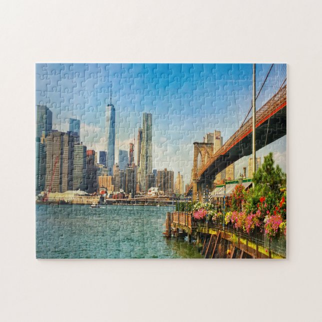 Brooklyn Skyline. Jigsaw Puzzle (Horizontal)