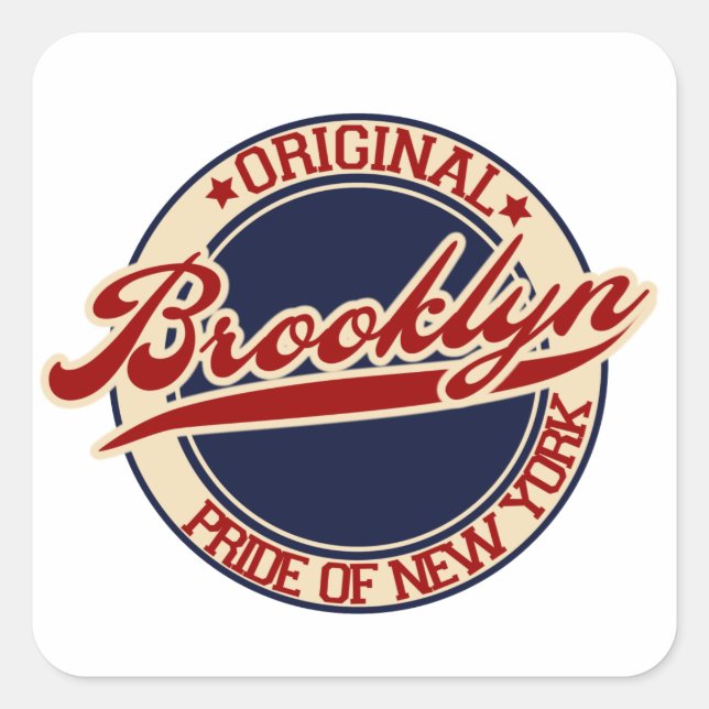 Brooklyn Square Sticker (Front)