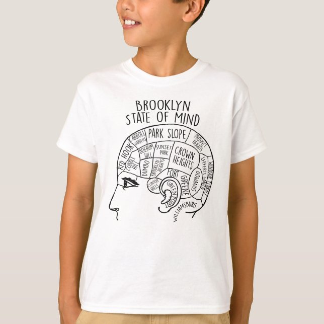 Brooklyn State of Mind T-Shirt (Front)