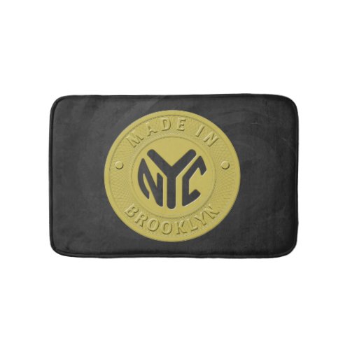 Brooklyn Subway Token Bath Mat