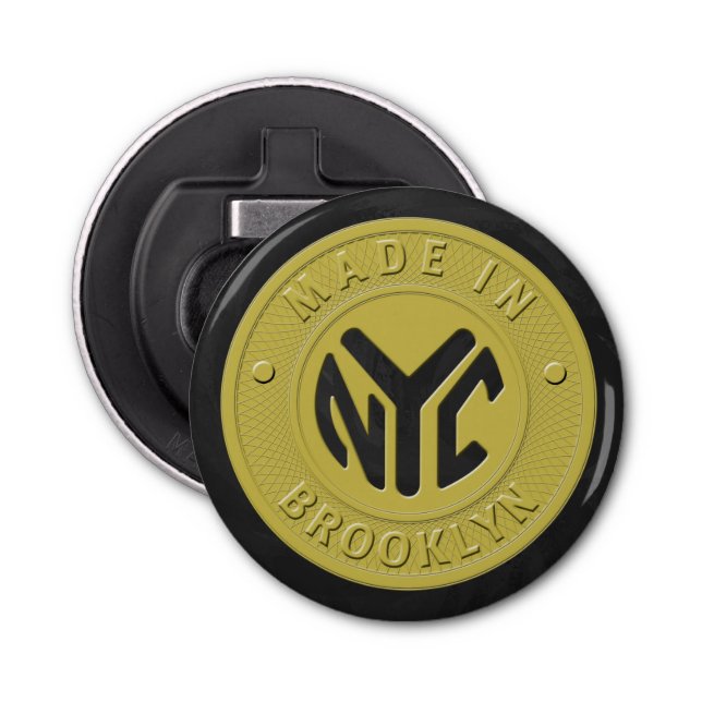 Brooklyn Subway Token Bottle Opener (Front)