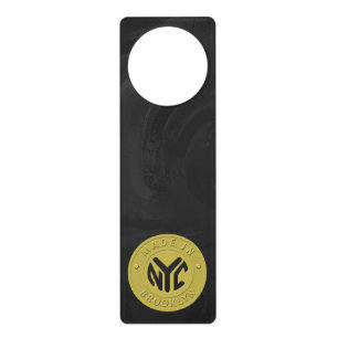 Brooklyn Subway Token Door Hanger