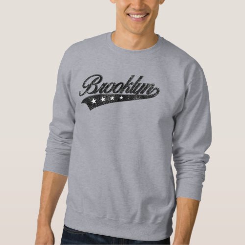 Brooklyn Swoosh Design Sweatshirt
