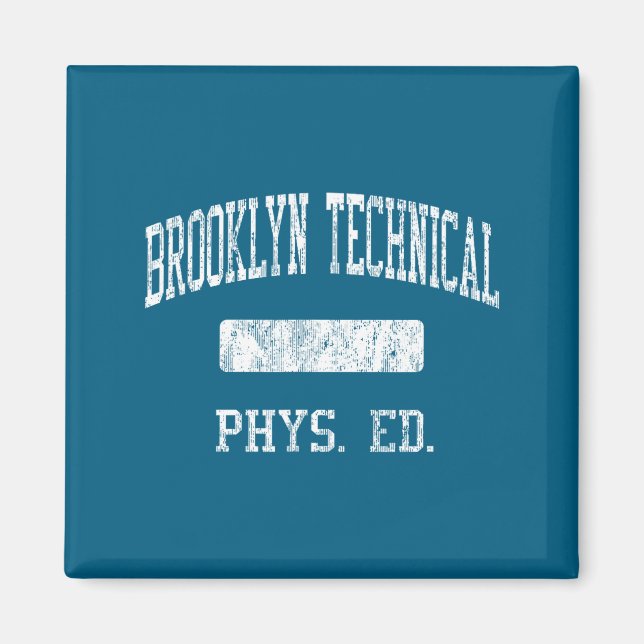 Brooklyn technical high school hs brooklyn ny phys magnet (Front)