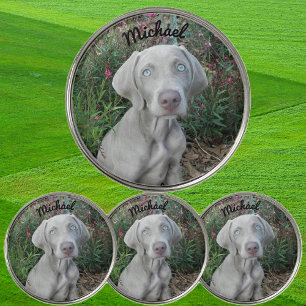 Brooklyn the Weimaraner Dog - Golf Ball Markers