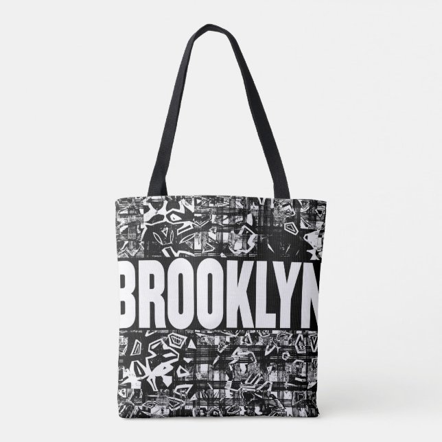 BROOKLYN Themed Tote Bag (Back)